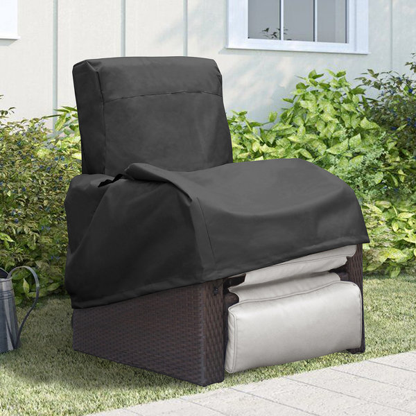 Latitude Run® Outdoor Recliner Protective Cover, Patio Furniture Recliner Chair Protective